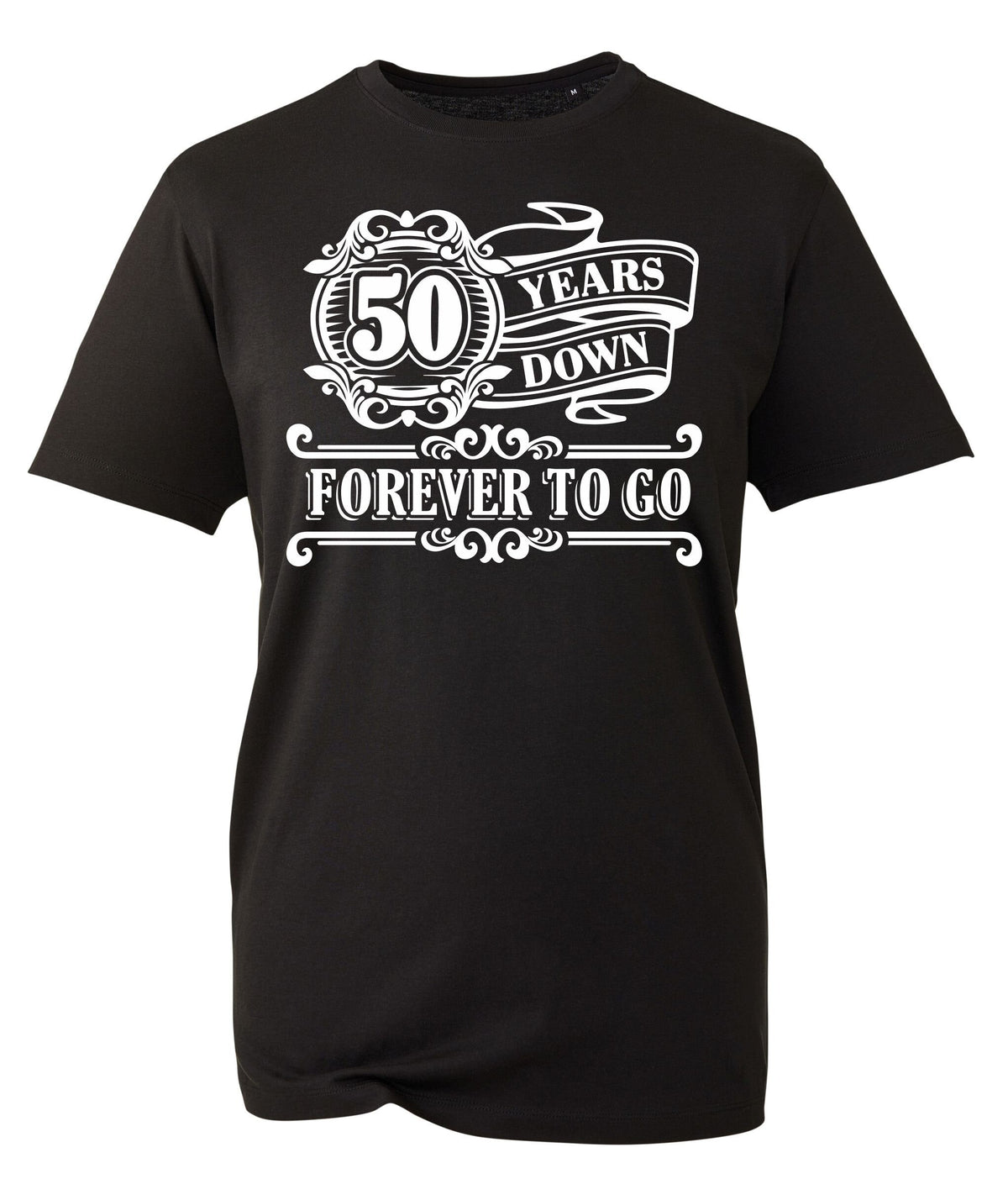 Mens 50th Birthday Gift Fifty 50 Years Old Down Forever To Go Year 1973 Funny Shirt Tee T Shirt 50th Gifts Graphic Tee – Fan Favorite · High-Quality Print
