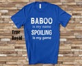 Baboo Is My Name Grandpa Tshirt Special Grandfather Gift Idea for Father39s Day Birthday Christmas or Pregnancy Reveal Announcement Graphic Tee – Premium Graphic · High-Quality Print