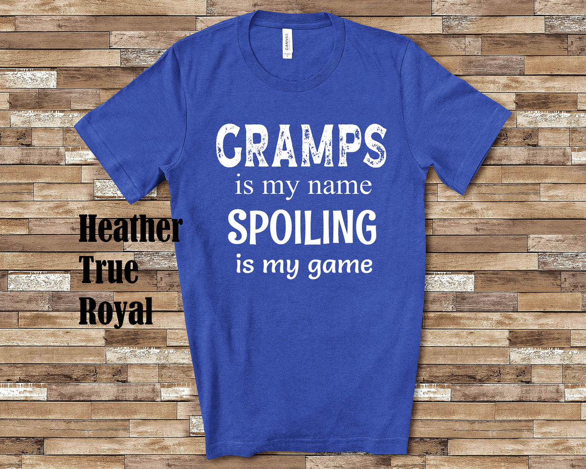 Gramps Is My Name Grandpa Tshirt Special Grandfather Gift Idea for Father39s Day Birthday Christmas or Pregnancy Reveal Announcement Graphic Tee – Soft Feel · Must-Have Style