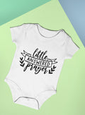Baby Bodysuit Little Answered Prayer Funny Baby Vest Baby Shower Gift New Baby Gift Baby Onesie Graphic Tee – Aesthetic Look · Perfect For Daily Wear