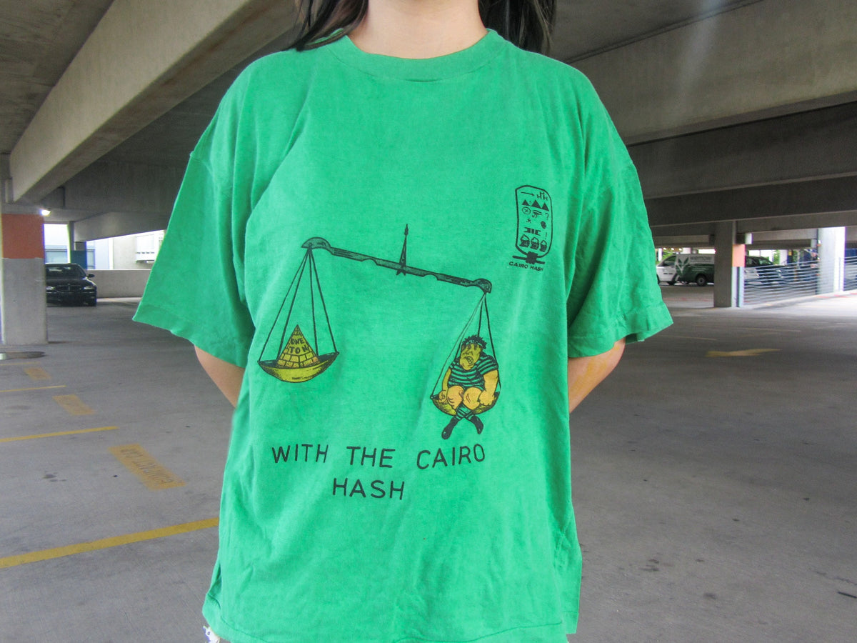 Vintage 8039s With The Cairo Hash CH3 T Shirt Size L Graphic Tee – Easygoing Wear · Trending Graphic Apparel