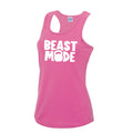 Womens Gym Polyester Tank Top Workout Top Funny Gym Vest Ladies Gym Vest Weightlifting Shirt Fitness Vest Beast Mode Tank Top – Easygoing Wear · Great Gift For Fans