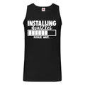 Mens Gym Tank Top Workout Top Funny Gym Vest Unisex Gym Vest Weightlifting Shirt Fitness Vest Installing Muscles Tank Top – Warm & Stylish · Must-Have Style