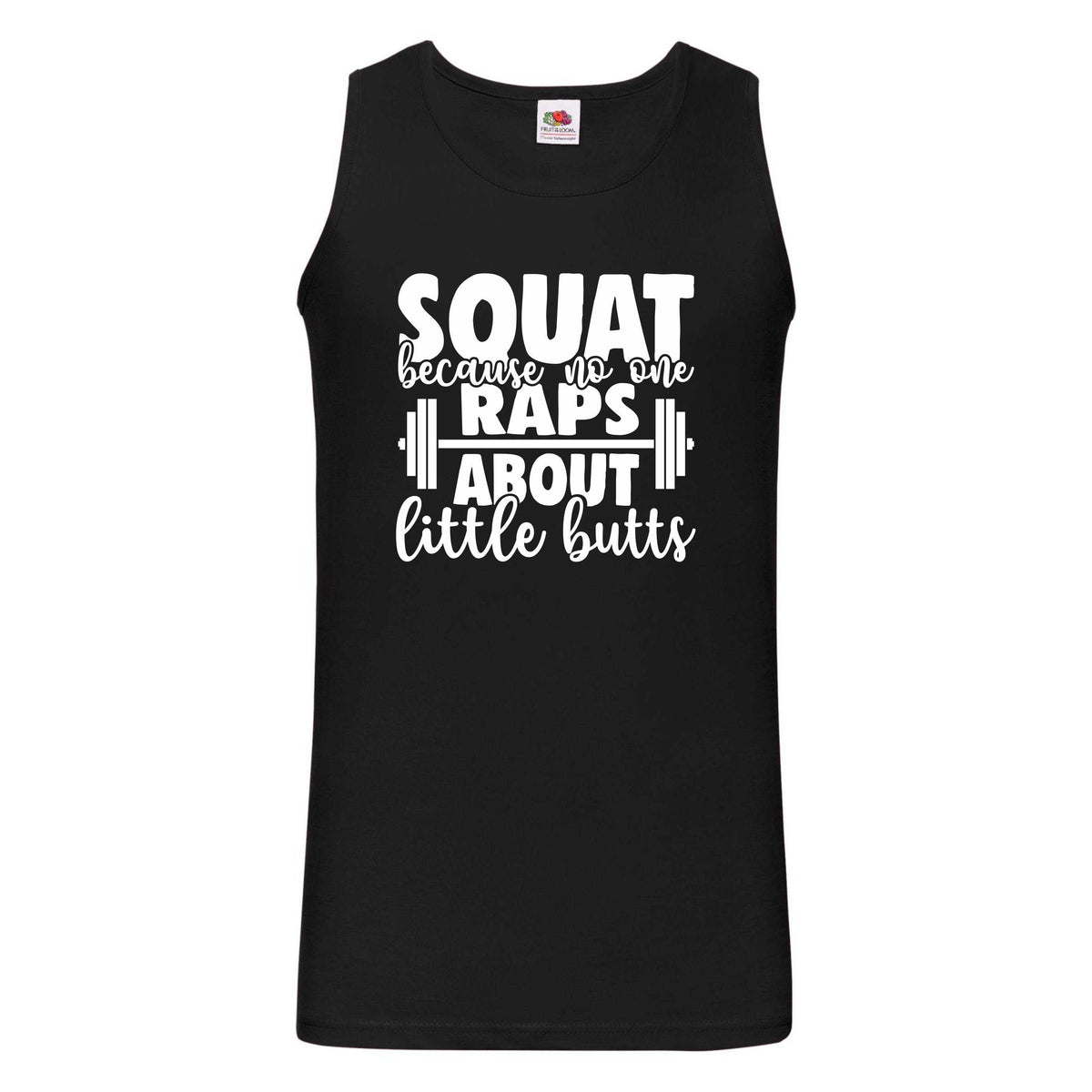 Mens Gym Tank Top Workout Top Funny Gym Vest Unisex Gym Vest Weightlifting Shirt Fitness Squat because Tank Top – Fan Favorite · High-Quality Print