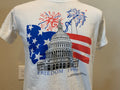 Vintage 9039s Freedom 1996 Capital 4th of July T Shirt Size L Graphic Tee – Premium Graphic · High-Quality Print