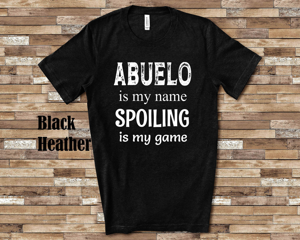 Abuelo Is My Name Grandpa Tshirt Mexican Spanish Grandfather Gift Idea for Father39s Day Birthday Christmas Pregnancy Reveal Announcement Graphic Tee – Premium Graphic · Top Pick For Any Outfit