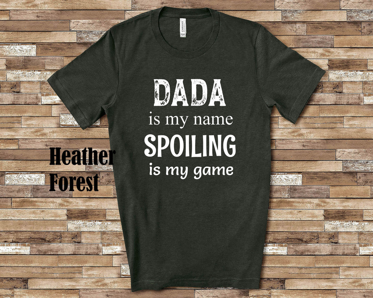 Dada Is My Name Grandpa Tshirt India Indian Grandfather Gift Idea for Father39s Day Birthday Christmas or Pregnancy Reveal Announcement Graphic Tee – Easygoing Wear · Perfect For Daily Wear