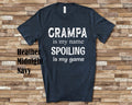 Grampa Is My Name Grandpa Tshirt Special Grandfather Gift Idea for Father39s Day Birthday Christmas or Pregnancy Reveal Announcement Graphic Tee – Feel-Good Design · Top Pick For Any Outfit