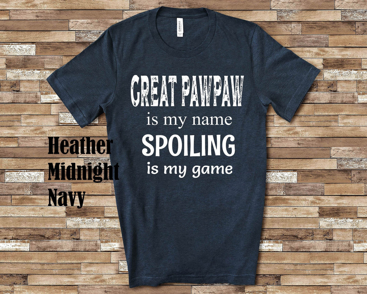 Great Pawpaw Is My Name Grandpa Tshirt Special Grandfather Gift Idea for Father39s Day Birthday Christmas or Pregnancy Reveal Announcement Graphic Tee – Aesthetic Look · Great Gift For Fans