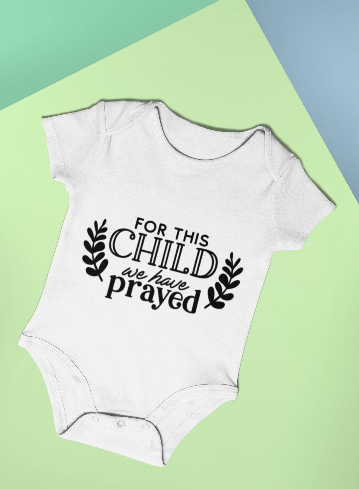 Baby Bodysuit For This Child We Have Prayed Funny Baby Vest Baby Shower Gift New Baby Gift Baby Onesie Graphic Tee – Warm & Stylish · Trending Graphic Apparel