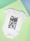 Baby Bodysuit Hello Baby Funny Baby Vest Baby Shower Gift New Baby Gift Baby Onesie Graphic Tee – Aesthetic Look · Great Gift For Fans