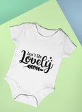 Baby Bodysuit Isnt He Lovely Funny Baby Vest Baby Shower Gift New Baby Gift Baby Onesie Graphic Tee – Premium Graphic · High-Quality Print