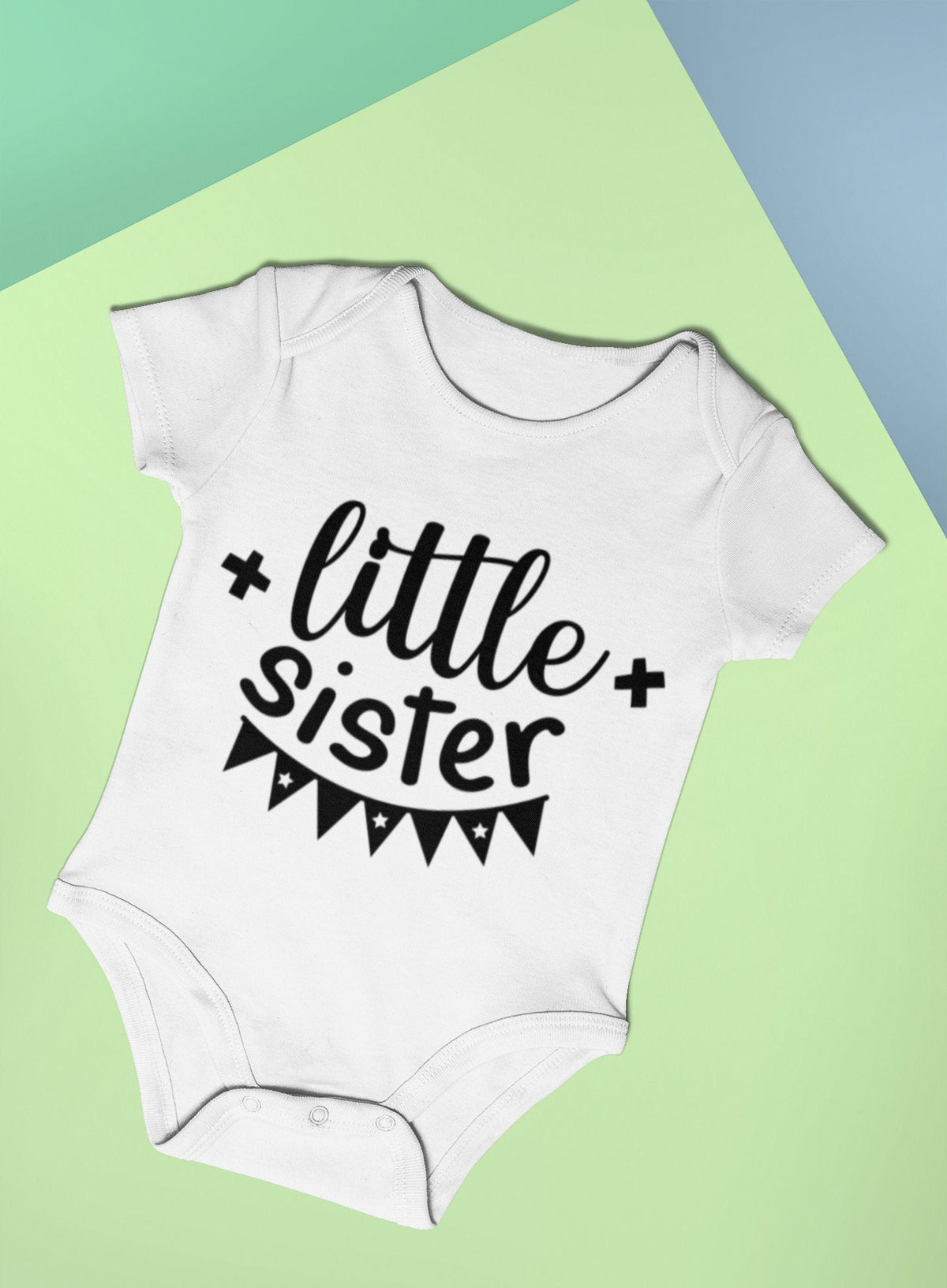 Baby Bodysuit Little Sister Funny Baby Vest Baby Shower Gift New Baby Gift Baby Onesie Graphic Tee – Feel-Good Design · Perfect For Daily Wear
