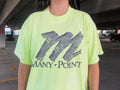 Vintage 9039s NEON Many Point T Shirt Size L Graphic Tee – Warm & Stylish · Must-Have Style