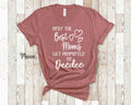 The Best Moms Get Promoted To Deedee for Special Grandma Birthday Mother39s Day Christmas Gift for Grandmother Graphic Tee – Fan Favorite · Perfect For Daily Wear
