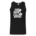 Mens Gym Tank Top Workout Top Funny Gym Vest Unisex Gym Vest Weightlifting Shirt Fitness Vest Eat Sleep Gym Repeat Tank Top – Feel-Good Design · Must-Have Style