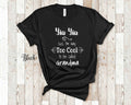 Too Cool Yia Yia Grandma Tshirt Greece Greek Grandmother Gift Idea for Mother39s Day Birthday Christmas or Pregnancy Reveal Announcement Graphic Tee – Easygoing Wear · Great Gift For Fans