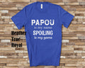 Papou Is My Name Grandpa Tshirt Special Grandfather Gift Idea for Father39s Day Birthday Christmas or Pregnancy Reveal Announcement Graphic Tee – Fan Favorite · Perfect For Daily Wear