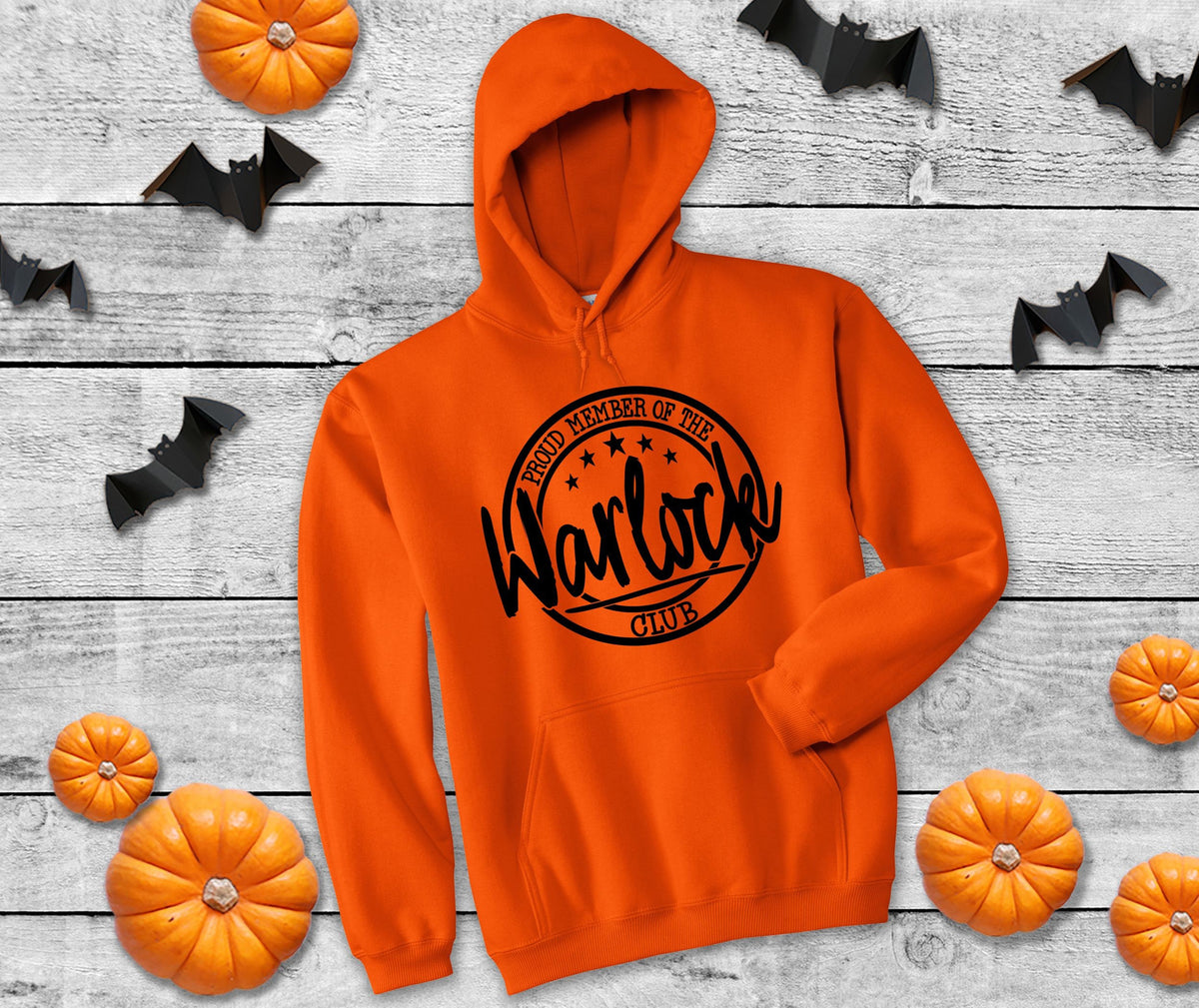 Halloween Proud Member Of The Warlock Club Halloween Costume Party Hoodies Unisex Hoody For Men Women Cotton And Polyester Hoodie – Bold Style · Top Pick For Any Outfit