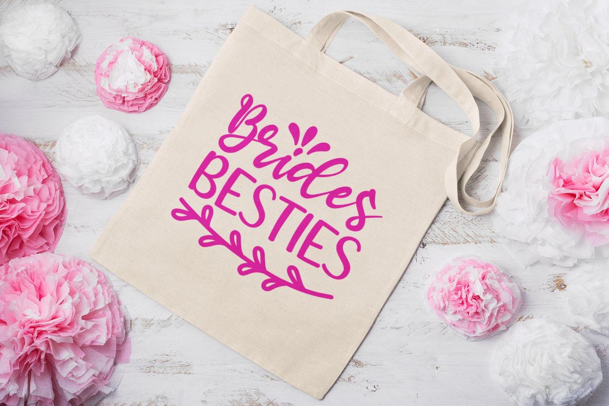 Brides Besties Tote Bag Wedding Tote Bag Canvas Tote Bags Wedding Bags Wedding Favours Wedding Gifts Bridal Party Besties Gifts Tote Bag – Bold Style · High-Quality Print