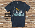 Reel Cool Granddad Shirt Tshirt Granddad Gift from Granddaughter Grandson Birthday Fathers Day Christmas Grandparent Gifts for Granddad Graphic Tee – Premium Graphic · Trending Graphic Apparel