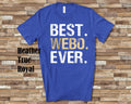 Best Webo Ever Grandpa Tshirt Gift for Grandfather Unique Idea for Fathers Day Birthday Christmas or Grandparent Gifts Graphic Tee – Cozy Vibes · Top Pick For Any Outfit