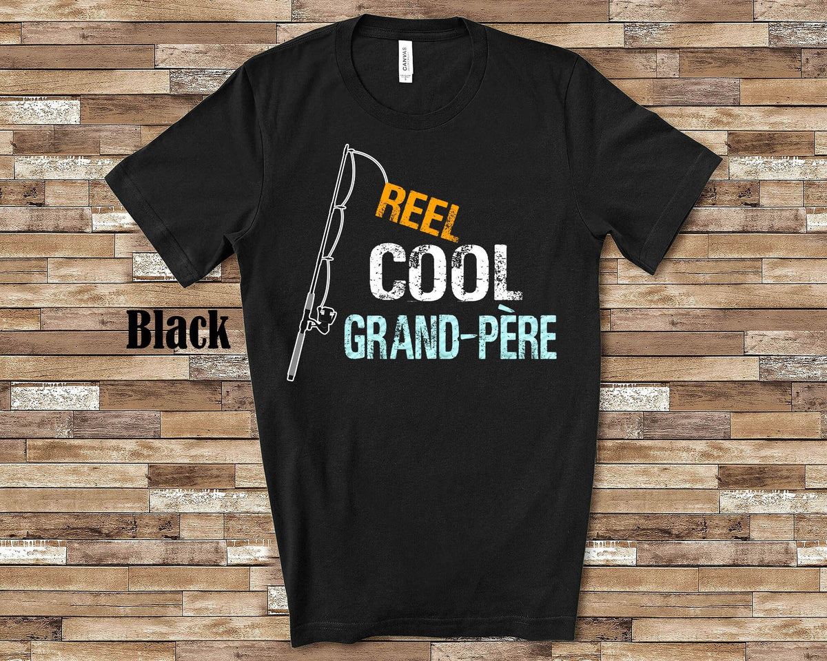 Reel Cool Grand Pere Shirt Tshirt GrandPere Gift from Granddaughter Grandson Birthday Christmas Fathers Day Gifts for Grandpere Graphic Tee – Premium Graphic · Trending Graphic Apparel