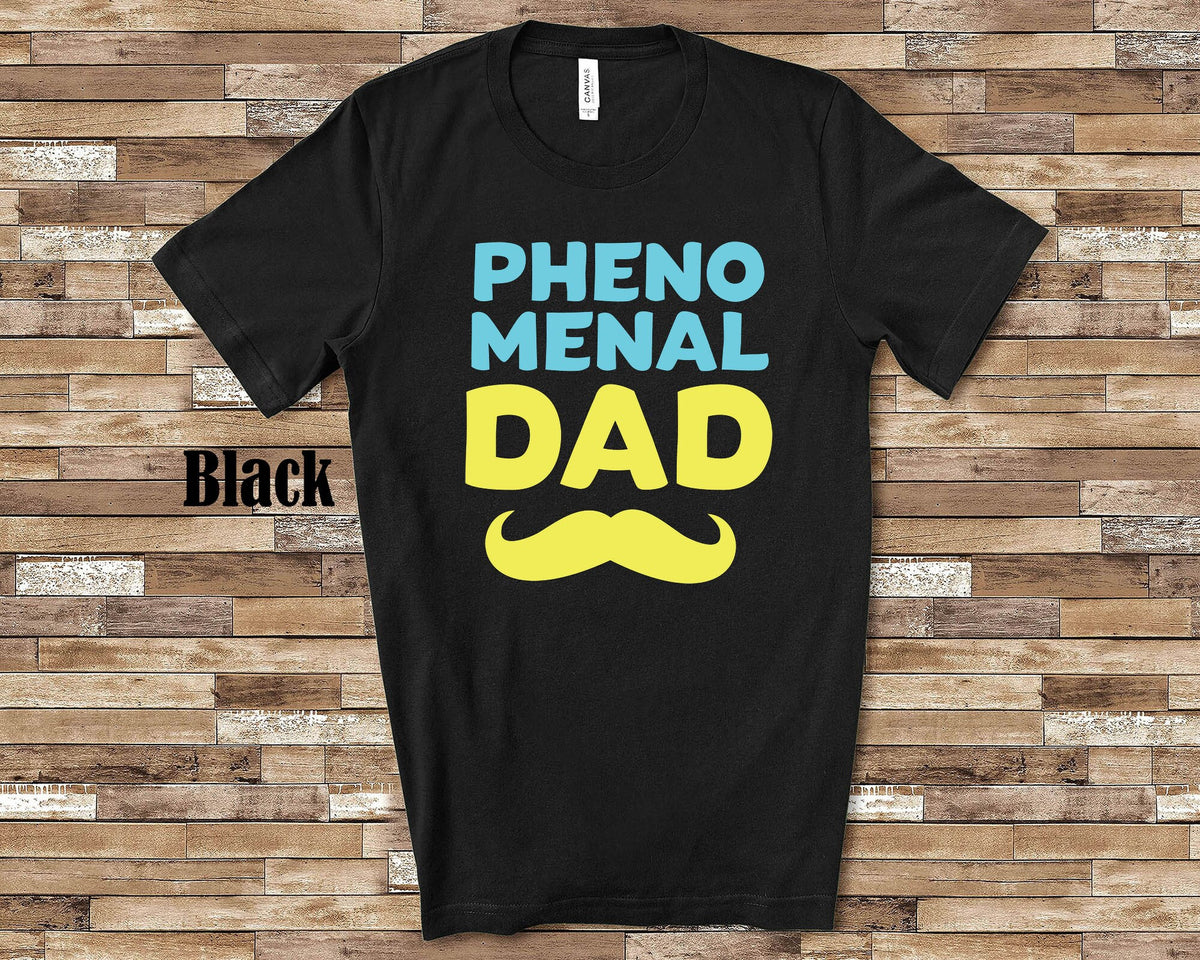 Phenomenal Dad Funny Dad Shirt Great Father Birthday Christmas or Father39s Day Gifts for Dad from Daughter or Son or Husband Gift from Wife Graphic Tee – Feel-Good Design · Perfect For Daily Wear