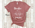 Too Cool Deedee Grandma Tshirt Special Grandmother Gift Idea for Mother39s Day Birthday Christmas or Pregnancy Reveal Announcement Graphic Tee – Bold Style · Must-Have Style