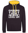 Gaming Hoodie Gamers Dont Age We Just Level Up Retro Gaming Hooded Sweatshirt for Travel College Festival Gift for Gamers Friends Hoodie – Everyday Comfort · Trending Graphic Apparel