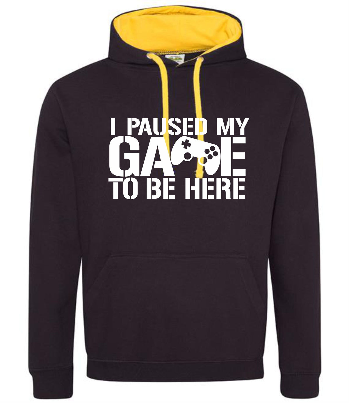 Gaming Hoodie I Paused My Game To Be Here Retro Gaming Hooded Sweatshirt for Travel College Festival Gift for Gamers Friends Dad Hoodie – Soft Feel · Must-Have Style