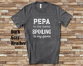 Pepa Is My Name Grandpa Tshirt Special Grandfather Gift Idea for Father39s Day Birthday Christmas or Pregnancy Reveal Announcement Graphic Tee – Aesthetic Look · Great Gift For Fans