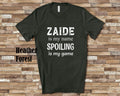 Zaide Is My Name Grandpa Tshirt Jewish Yiddish Grandfather Gift Idea for Father39s Day Birthday Christmas or Pregnancy Reveal Announcement Graphic Tee – Soft Feel · Perfect For Daily Wear
