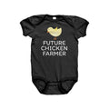Chicken Farmer Baby Bodysuit Cute Chicken Baby Onepiece Future Chicken Farmer Baby Shower Gift Idea First Birthday Graphic Tee – Everyday Comfort · Great Gift For Fans