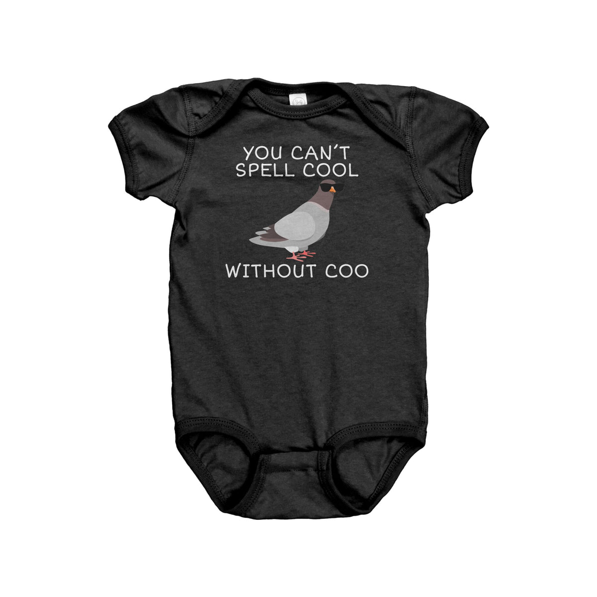 Pigeon Baby Bodysuit Pigeon Baby Gifts Pigeon Lover Baby Shirt Baby Onepiece You Can39t Spell Cool Without Coo Baby Shower Graphic Tee – Bold Style · Perfect For Daily Wear