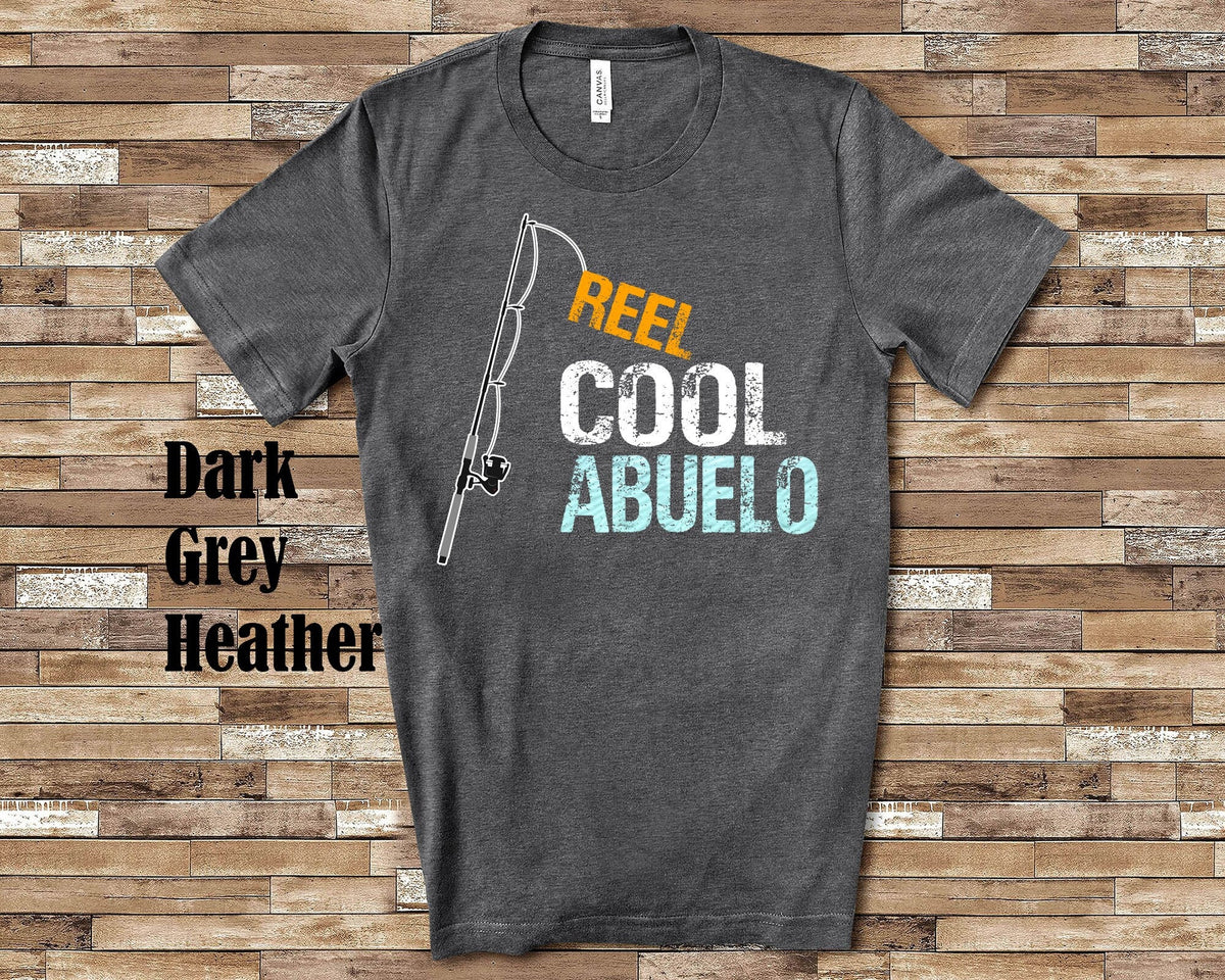 Reel Cool Abuelo Shirt Tshirt Abuelo Gift from Granddaughter Grandson Birthday Christmas Fathers Day Gifts for Abuelo Graphic Tee – Feel-Good Design · Great Gift For Fans