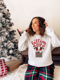 Womens Christmas Jumper Sweatshirt Bottoms Up Ladies Xmas Jumper Christmas Top Holiday Season Sweatshirt – Premium Graphic · Must-Have Style