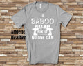 If Baboo Can39t Fix It No One Can Tshirt Special Grandfather Gift Idea for Father39s Day Birthday Christmas or Pregnancy Reveal Announcement Graphic Tee – Soft Feel · Great Gift For Fans