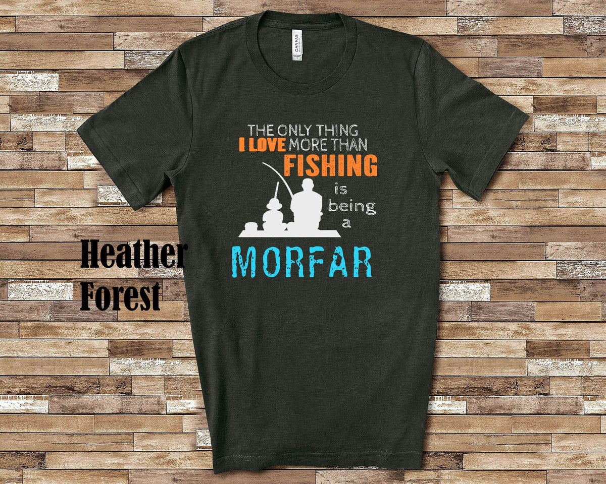 Love More Than Fishing Morfar Tshirt Long Sleeve Shirt Sweatshirt or Tank Top Swedish Grandfather Father39s Day Christmas Birthday Gift Sweatshirt – Cozy Vibes · High-Quality Print
