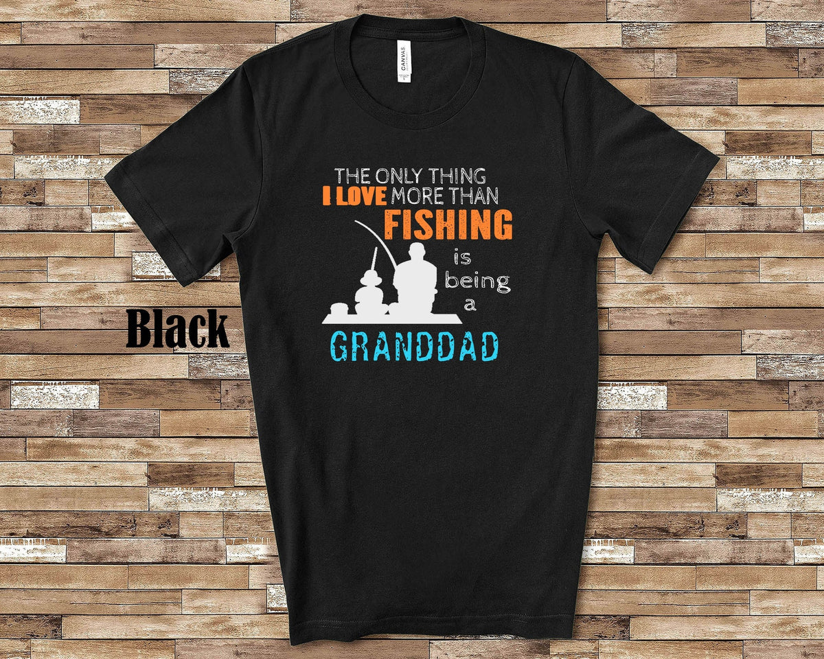 Love More Than Fishing Granddad Tshirt Long Sleeve Shirt Sweatshirt or Tank Top Special Grandfather Father39s Day Christmas Birthday Gift Sweatshirt – Feel-Good Design · Top Pick For Any Outfit