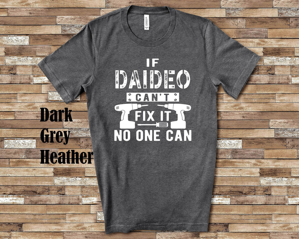 If Daideo Can39t Fix It Tshirt Long Sleeve Shirt Sweatshirt or Tank Top Ireland Irish Grandfather Father39s Day Christmas Birthday Gift Sweatshirt – Feel-Good Design · High-Quality Print