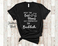 Best Moms Get Promoted to Bubbeh Grandma Tshirt Jewish Grandmother Gift Idea for Mother39s Day Birthday Christmas or Pregnancy Reveal Graphic Tee – Premium Graphic · Great Gift For Fans