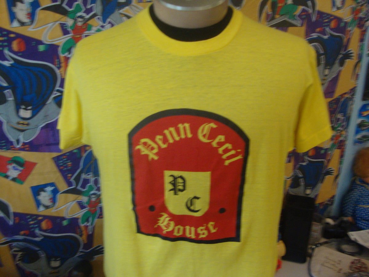 Vintage 8039s Penn Cecil House Soft Thin T Shirt L Graphic Tee – Fan Favorite · High-Quality Print