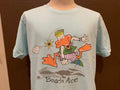 Vintage 8039s Volleyball Beach Ace Duck Blue T Shirt Size L Graphic Tee – Feel-Good Design · High-Quality Print