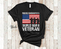 Proud Great Granddaughter of World War II Veteran Matching Family Shirt for Memorial Day Veterans Day Flag Day July 4th Fathers Day Gift Graphic Tee – Cozy Vibes · Top Pick For Any Outfit