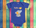 PoPo Loves Me Cute Grandma Name Elephant Baby Bodysuit Tshirt or Toddler Shirt Chinese Grandmother Gift or Pregnancy Reveal Announcement Graphic Tee – Everyday Comfort · Top Pick For Any Outfit