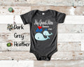 Grand Mre Loves Me Cute Whale Baby Bodysuit Tshirt or Toddler Shirt France French Grandmother Gift or Pregnancy Reveal Announcement Graphic Tee – Warm & Stylish · Trending Graphic Apparel