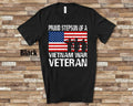 Proud Stepson of a Vietnam War Veteran Veterans Family Shirt for Stepfather Vet Matching Memorial Day Shirt July 4th or Veterans Day Shirt Graphic Tee – Soft Feel · Top Pick For Any Outfit