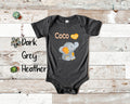Coco Loves Me Cute Grandma Name Elephant Baby Bodysuit Tshirt or Toddler Shirt Special Grandmother Gift or Pregnancy Reveal Announcement Graphic Tee – Easygoing Wear · Must-Have Style