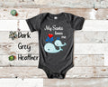 Savta Loves Me Cute Whale Baby Bodysuit Tshirt or Toddler Shirt Hebrew Israeli Jewish Grandmother Gift or Pregnancy Reveal Announcement Graphic Tee – Cozy Vibes · Must-Have Style